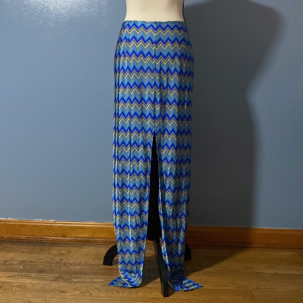 Mark Wong Nark. A Line Skirt With Split Hem - image 1